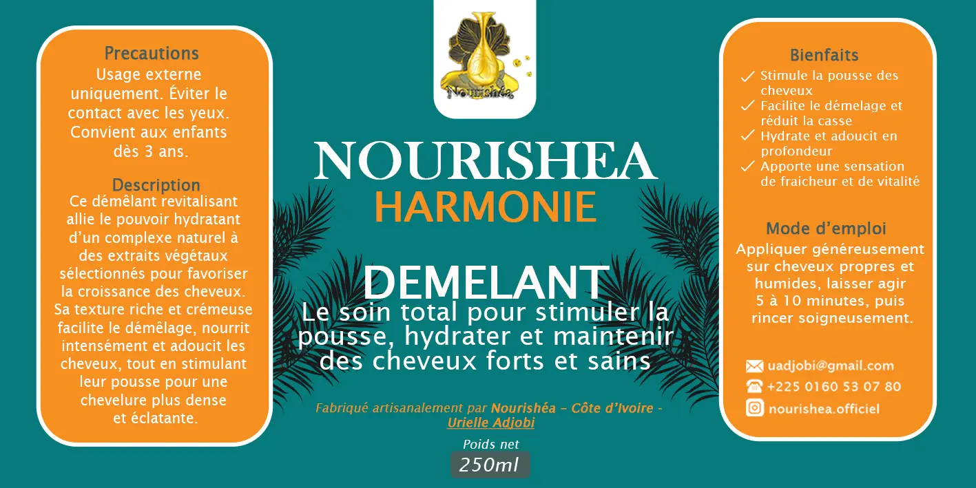 Nourishea Harmonie Démêlant